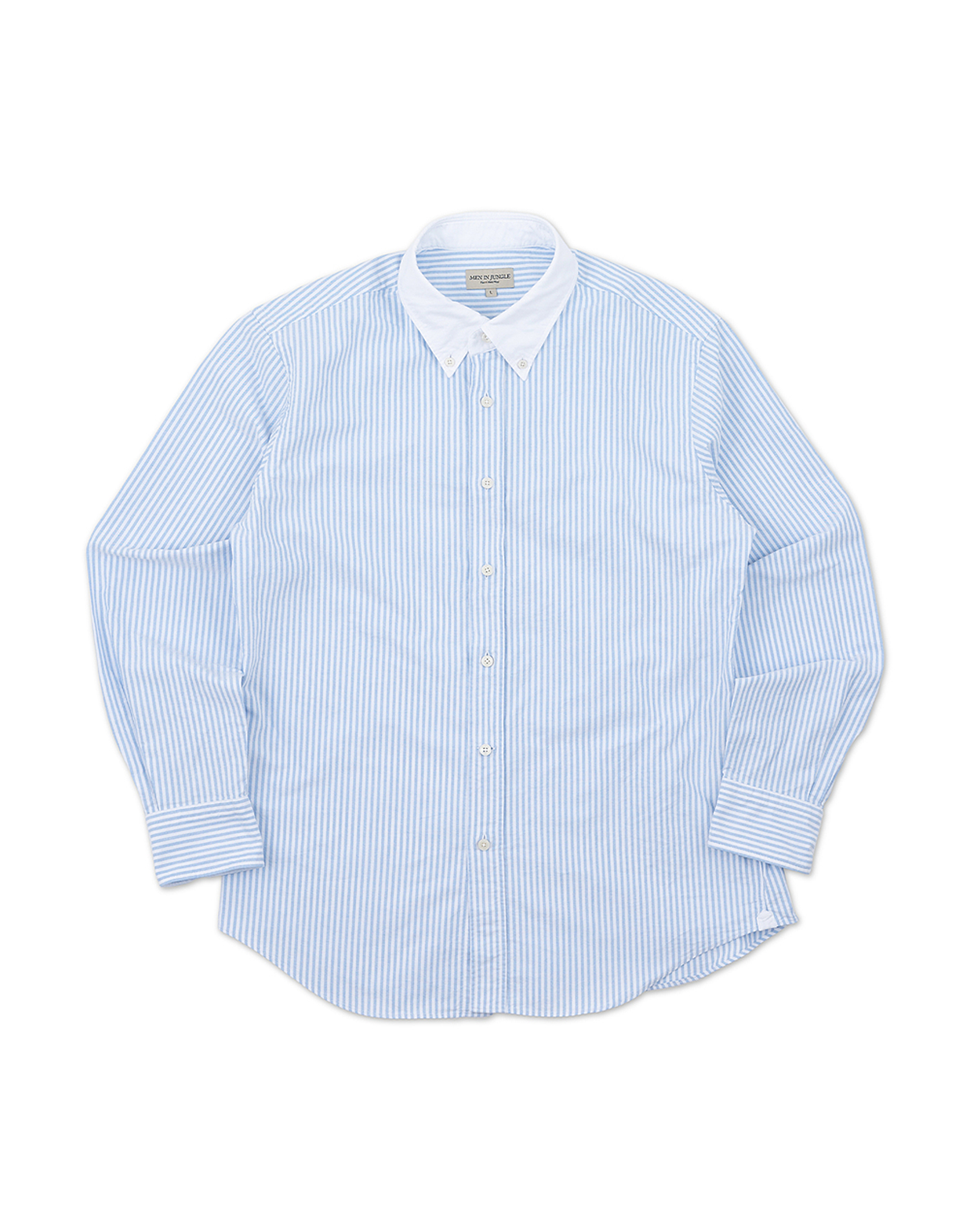 [MIJ] Oxford Cleric Button-Down Shirt - Sky