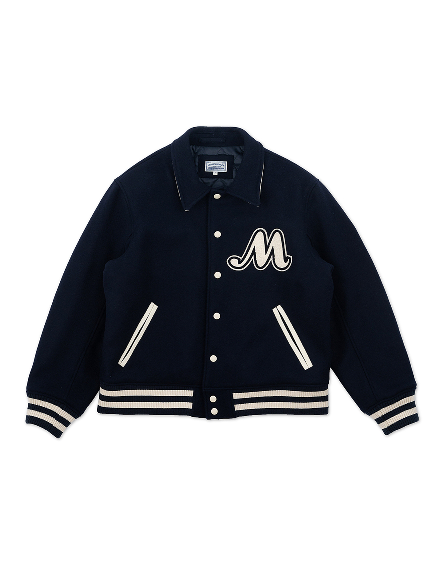 [MIJ] LetterMan Varsity Jacket - Navy